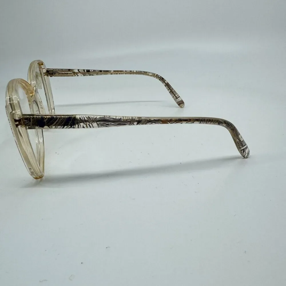 Safilo Elasta L 643‎ Eyeglasses Frames Cat Eye New Dead Stock 57-15-140 H12157